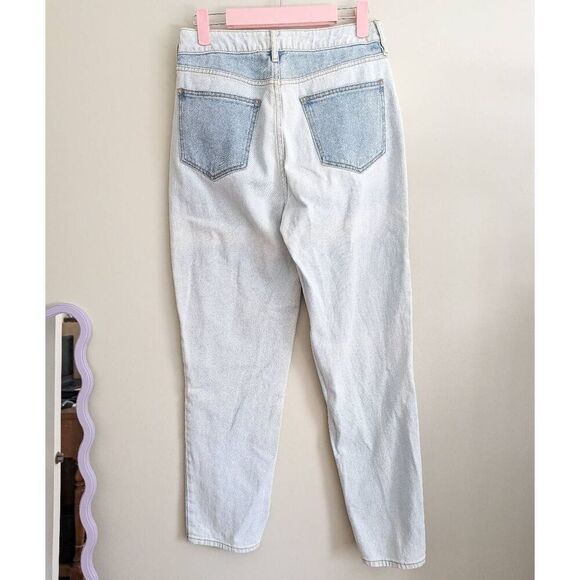 Pacsun Eco Hopper Patch Color Block Mom Jeans 26 - Picture 7 of 8